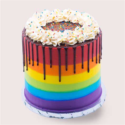 Rainbow Bright Cake Tessa S Bakery
