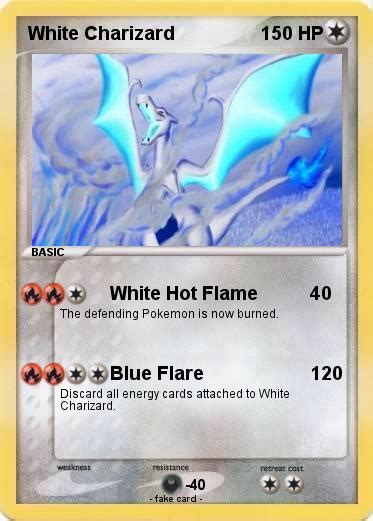 When charizard roars, that temperature climbs even higher. Pokémon White Charizard 7 7 - White Hot Flame - My Pokemon ...