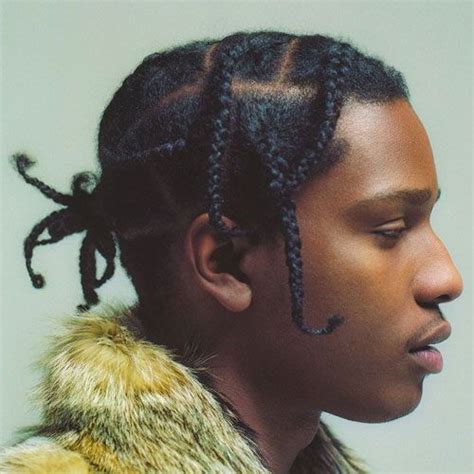 Asap Rocky Braids And Hairstyles 2022 Update Hair Styles Asap Rocky