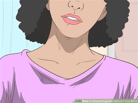 If you can't shave immediately after you take a shower, soak your face with a hot, wet towel for a minute or two. 3 Ways to Prevent Ingrown Hairs on Your Neck - wikiHow
