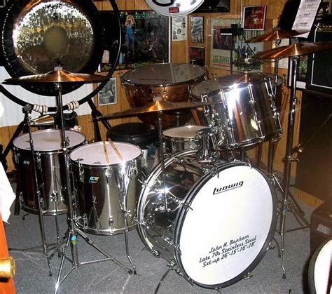 Another Classic Bonzo Kit The Stainless Steel Ludwig Drums Ludwig