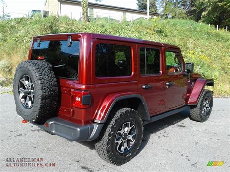 2021 Jeep Wrangler Unlimited Rubicon 4x4 in Snazzberry Pearl photo #6