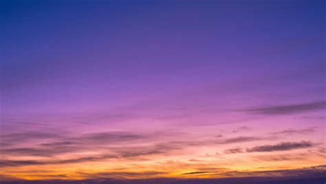Purple Sky Sunset Background Blue Stock Footage Video 100 Royalty