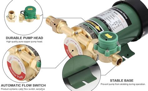 Kolerflo W Water Pressure Booster Pump Vac Gph Psi