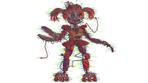 Glitchy Scrap Baby Rfivenightsatfreddys