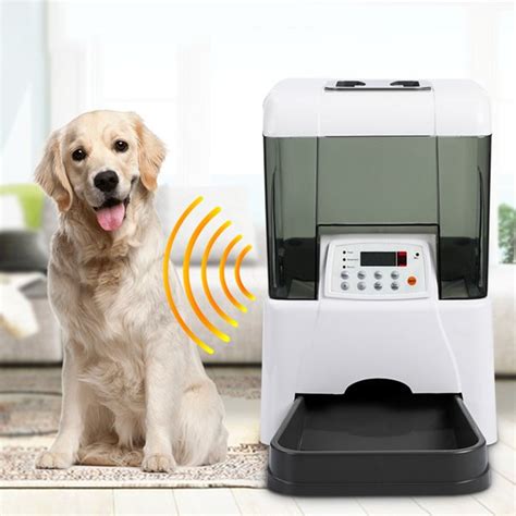 Never mind the feeding of pets in the case of business trip, or any situations that you are not at home. Automatic Pet Feeder Auto Pet Dog Timed Programmable Food ...