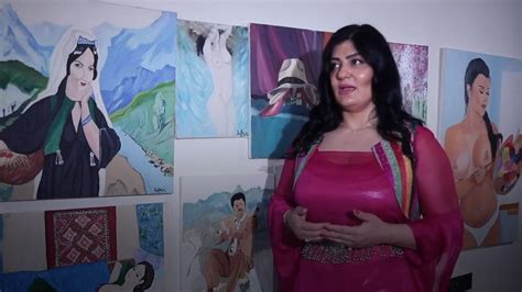 Kurdish Woman Works To Acquaint Kurds With Nude Art