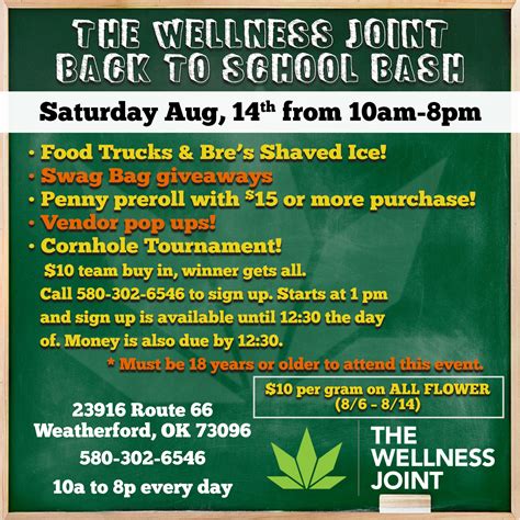 The Wellness Joint is having a... - Weatherford Daily News | Facebook