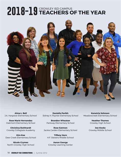 Crowley Isd Connections Summer 2019 By Crowleyisd Issuu