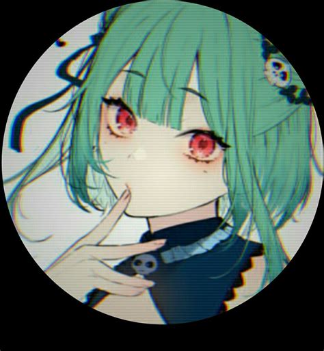 Green Anime Girl Pfp Hot Sex Picture