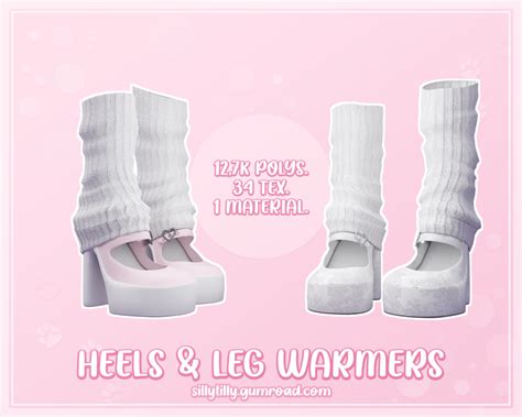 Cute Heels And Leg Warmers