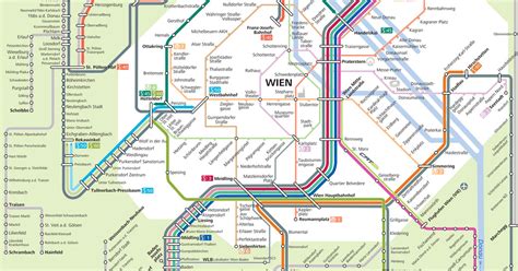 s bahn netzplan und karte von wien stationen und linien