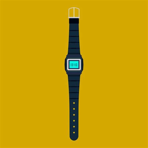 Premium Vector Wrist Watch Vector Icon Isolated