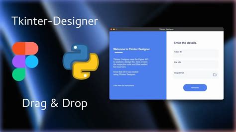 Tkinter Designer Tutorial How To Create Beautiful Python Gui In