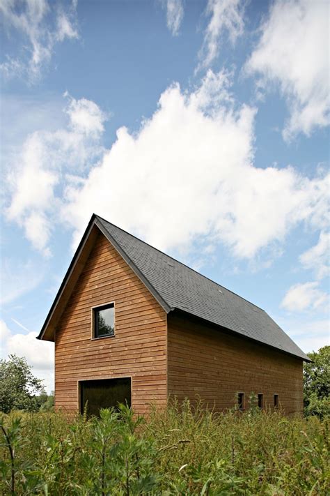 Take a closer look at some of our smaller barn home and cabin kits under 1,000 sq. Barn Style Weekend Cabin Embraces the Simple Life