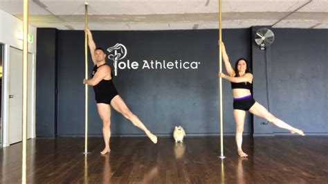 Beginners Pole Dance Level 1 Core Skills Routine Youtube
