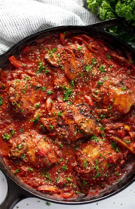 Chicken Cacciatore Is A Delicious Dinner That Can Be Served Up Over