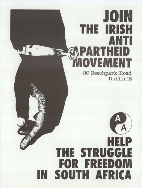 Join The Irish Anti Apartheid Movement 1980 C — Irish Anti Apartheid