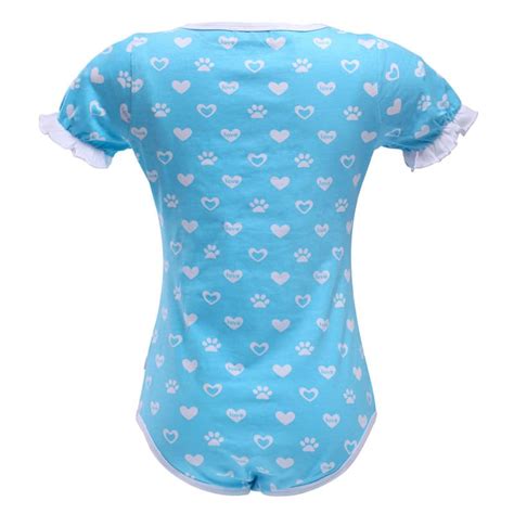 Littleforbig Adult Baby Diaper Lover Abdl Snap Crotch Adult Baby