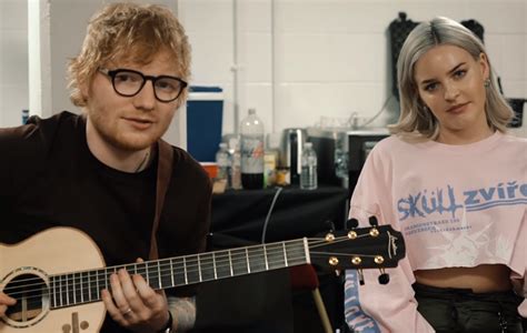 Watch Anne Marie And Ed Sheeran Play An Acoustic Version Of 2002