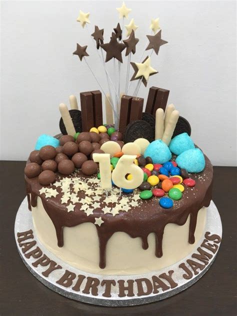 20 Excellent Image Of Chocolate 16th Birthday Cakes Thanksgiving Desserts Easy Birthday Cake