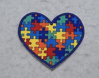 Pumpkin Autism Awareness Puzzle Piece MADE To ORDER Choose Etsy