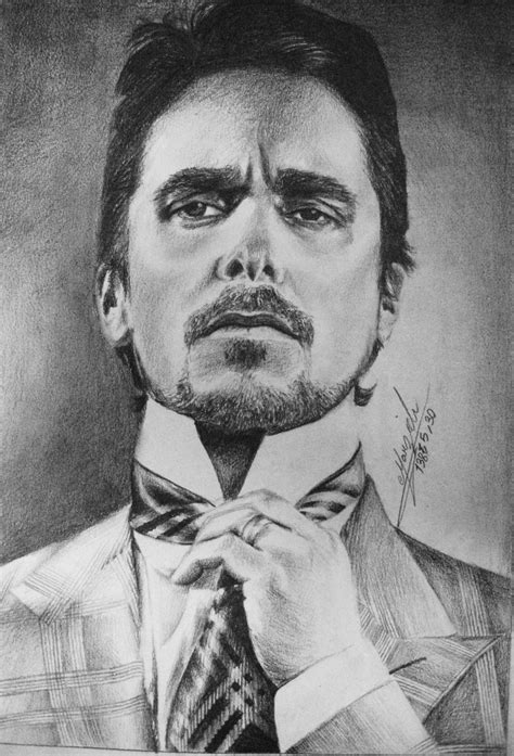 Christian Bale Christian Bale Celebrity Drawings Drawings