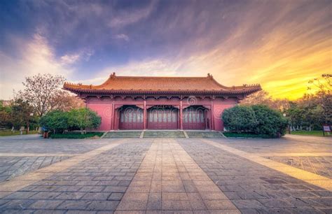 Imperial Palace Of Ming Dynasty In Nanjing China Stock Photo Image
