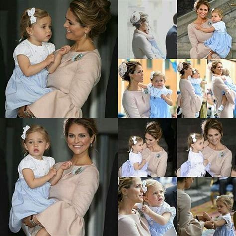 Princess Madeleine Of Sweden Princessmadeleineofsweden Mommys Little