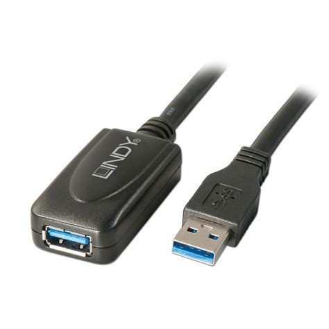 5m Usb 30 Active Extension Cable From Lindy Uk