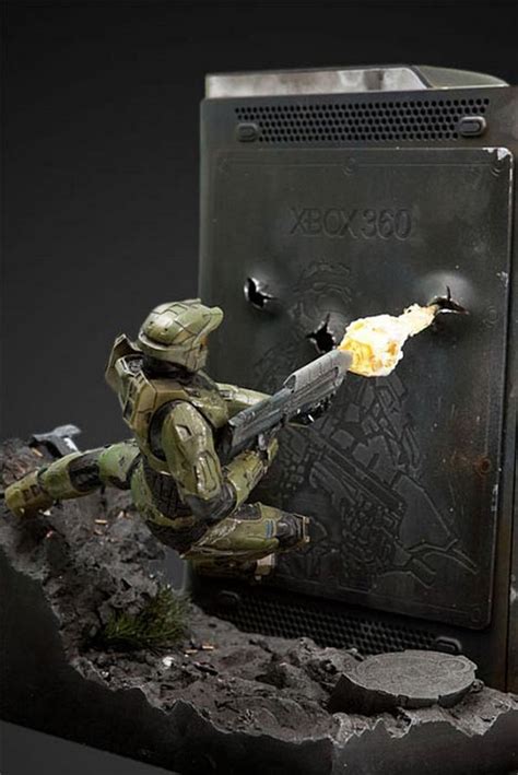 Amazing Halo Xbox 360 Case Mod Pics Global Geek News
