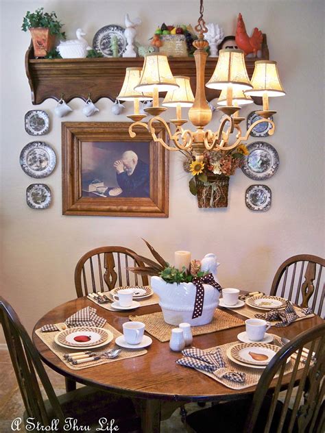 The arrangement for a single diner is called a place setting. Simple Easy Breakfast Table - A Stroll Thru Life