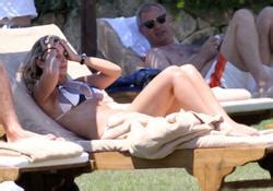 Louise Redknapp Bikini Sardinia Italy 27 June 2010 The Drunken