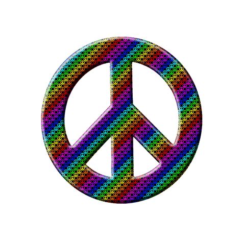 Peace Sign Peace Hippy Png Picpng