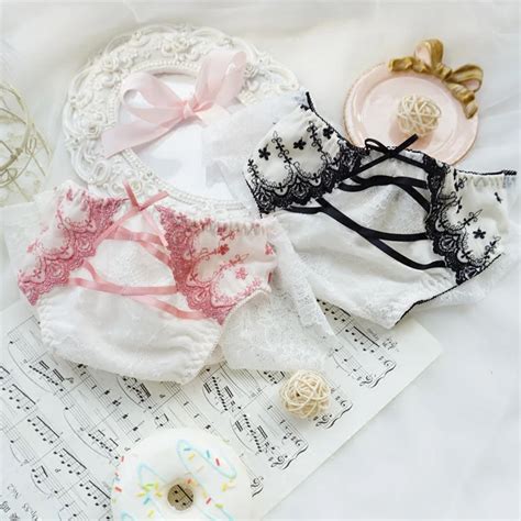 Princess Sweet Lolita Underwear French Vintage Lace Translucent Sexy