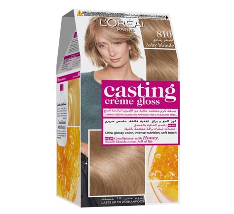 Loreal Paris Casting Creme Gloss 810 Ashy Blonde 810 1pkt Buy Online At Best Price In Gulf