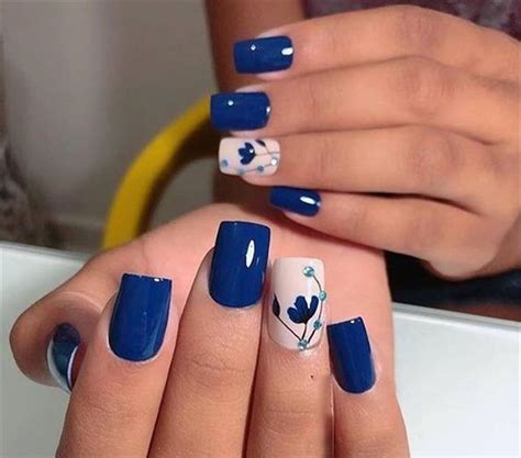 40 Trendy 2019 Dark Blue Nail Art Designs Blue Nails Nail Art Nail
