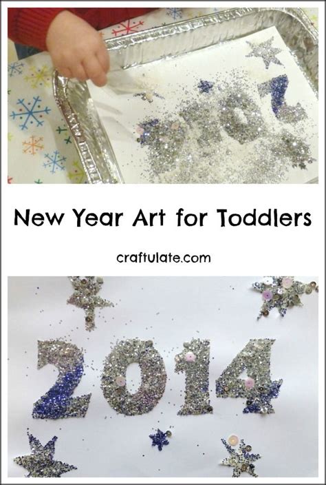 New Year Art For Toddlers Craftulate
