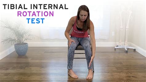 Tibial Internal Rotation Test For Knee Pain Youtube