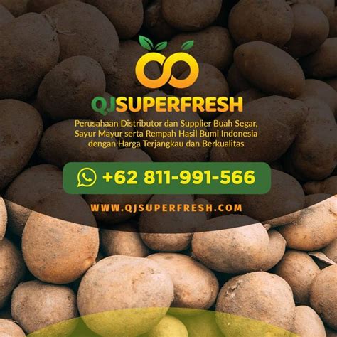 supplier kentang buah buahan organik sayuran buah segar buah