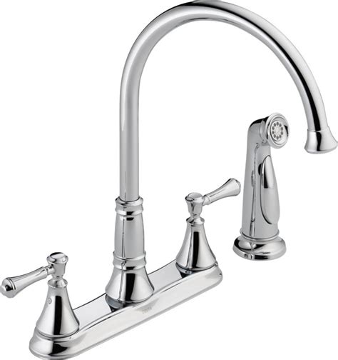 See more ideas about kitchen faucet, delta kitchen faucet, delta faucets. Delta Faucet 2497LF-RB Cassidy, Two Handle Kitchen Faucet ...