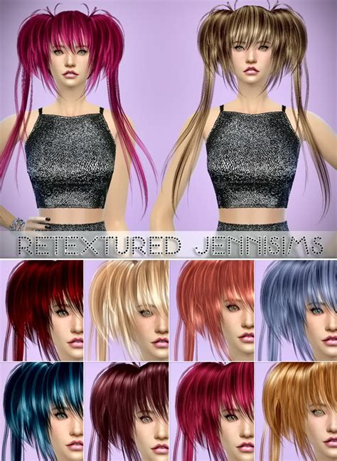 Butterflysims 022 Hair Retextured At Jenni Sims Sims 4 Updates