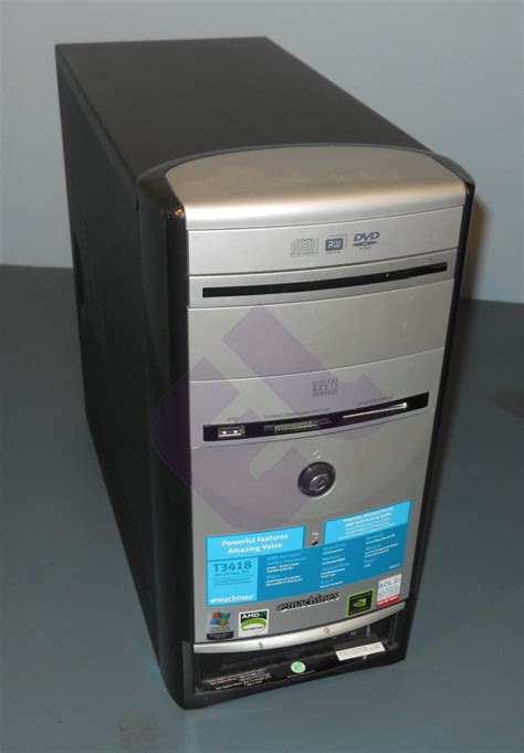 Emachines T3418 Desktop Tower With Windows Xp And Office