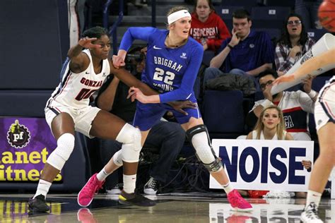 BYU Olympic Sport Recap Womens Basketball Shocks Gonzaga Again