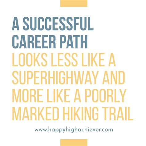A Quote That Says A Successful Career Path Looks Less Like A Super