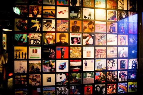 80s Lp Wall Record Wall Art Vinyl Record Display Wall