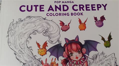 Pop Manga Cute And Creepy Coloring Book Ubicaciondepersonascdmxgobmx