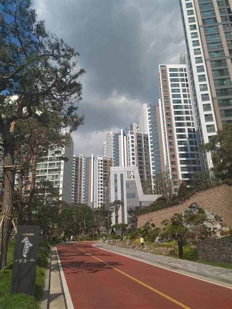 Apartment Towers In Seoul Pemandangan Kota Pemandangan Fotografi Alam