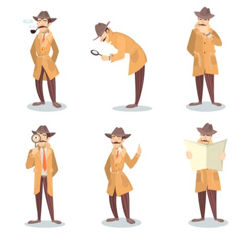 Cartoon Detective Stock Photos Pictures And Royalty Free Images Istock