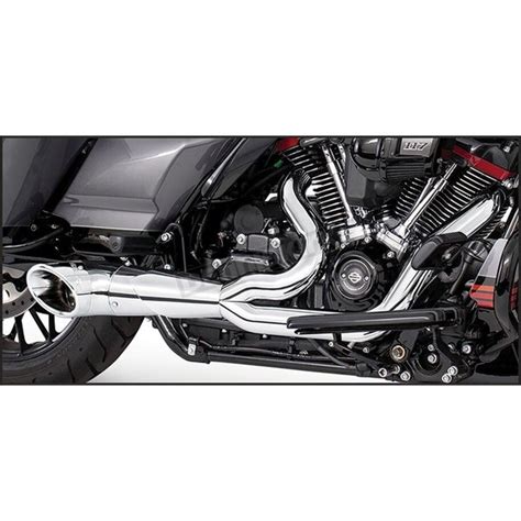 Freedom Performance Chrome Turnout 2 Into 1 Exhaust System Wchrome Tip